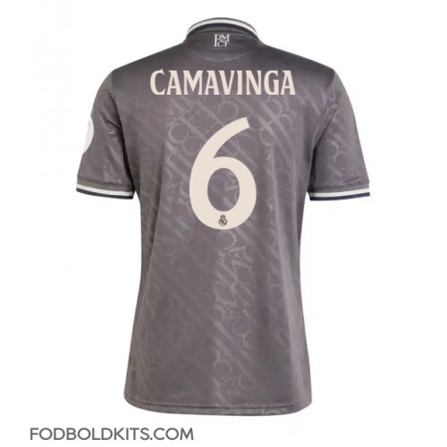 Real Madrid Eduardo Camavinga #6 Tredjetrøje 2024-25 Kortærmet